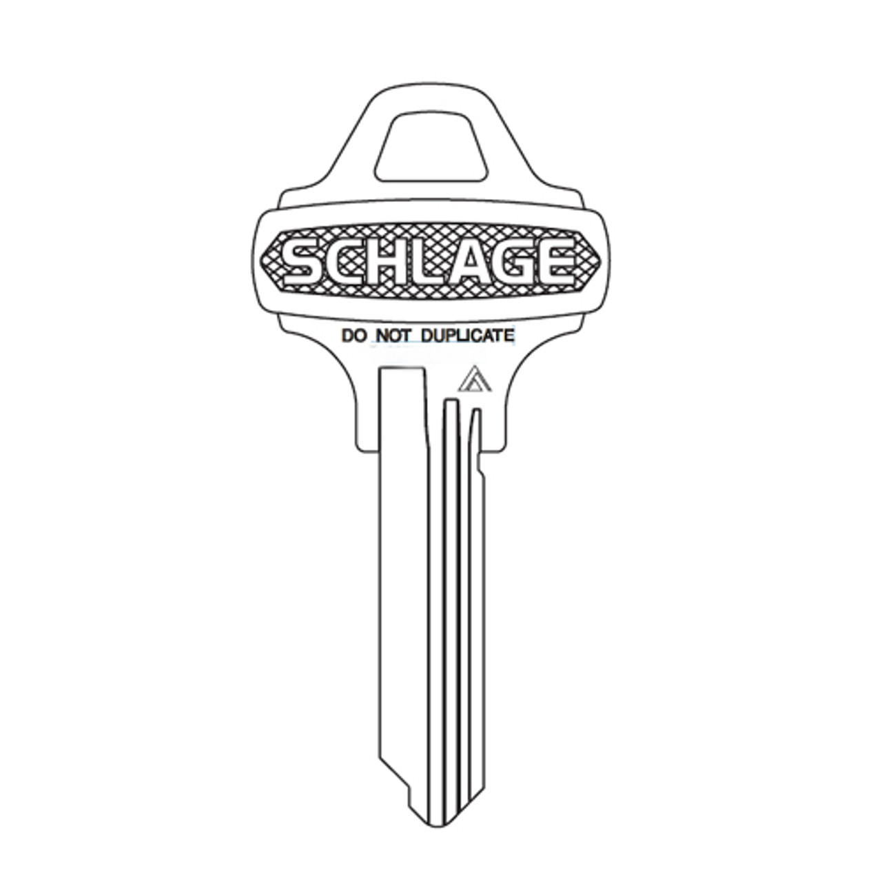 35-003C145 Schlage Lock Control Key Do Not Duplicate Embossed Key