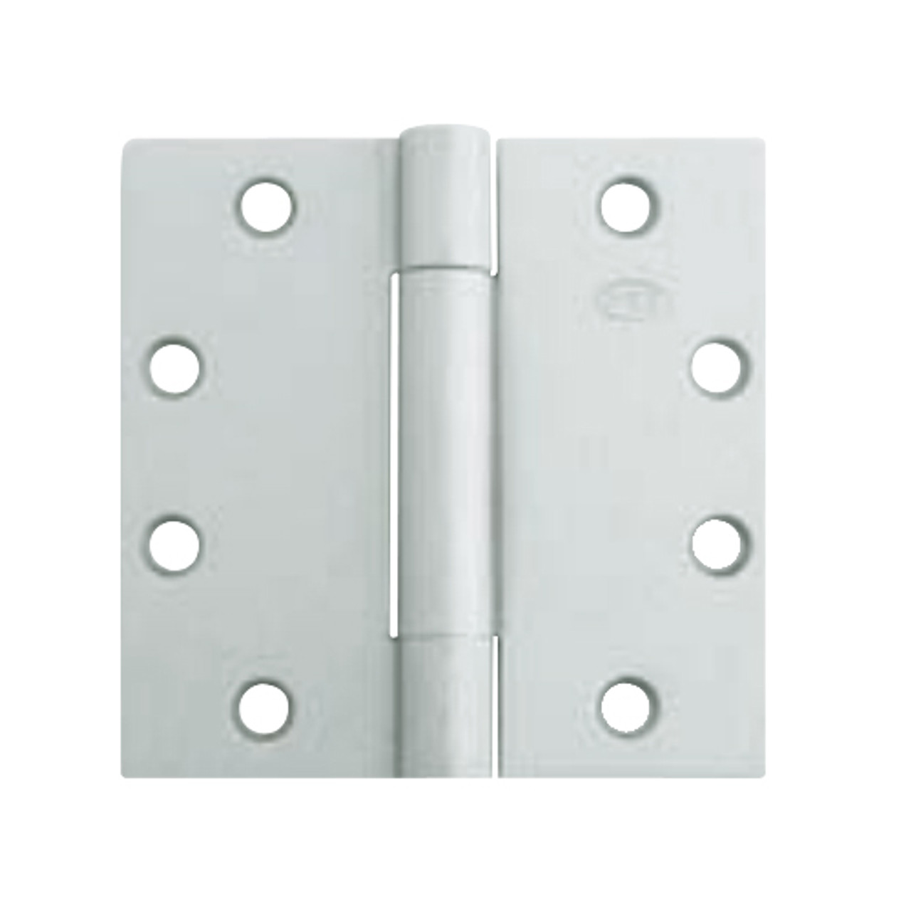 3CB1-4-5x4-5-619-TW8 IVES 3 Knuckle Concealed Bearing Full Mortise Hinge with Electric Thru-Wire in Satin Nickel