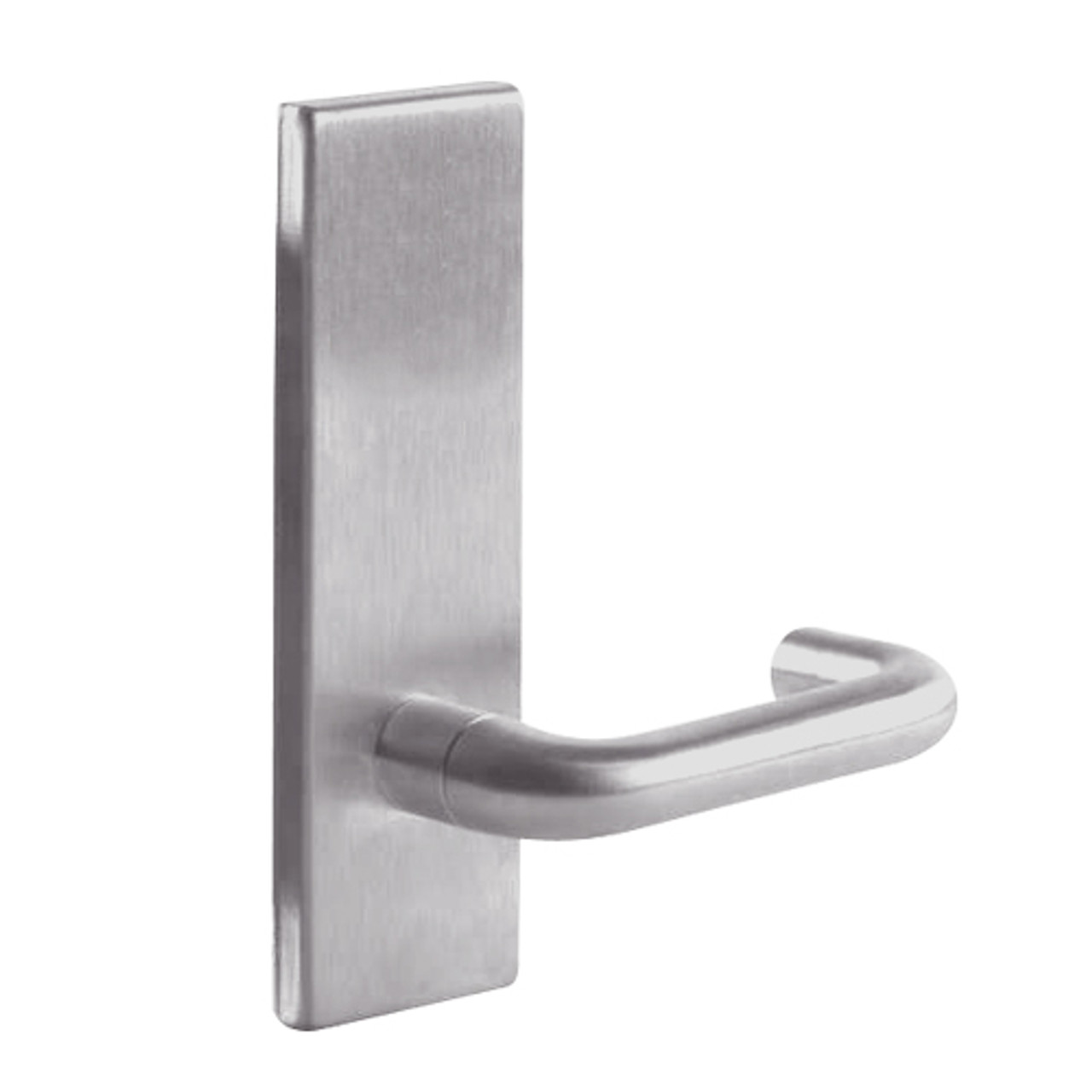 L9010-03N-630 Schlage L Series Passage Latch Commercial Mortise Lock with 03 Cast Lever Design in Satin Stainless Steel