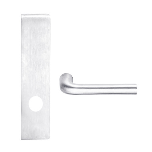 L9040-02L-619 Schlage L Series Privacy Commercial Mortise Lock with 02 Cast Lever Design in Satin Nickel
