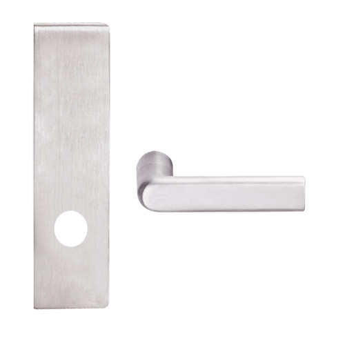 L9440-01N-629 Schlage L Series Privacy with Deadbolt Commercial Mortise Lock with 01 Cast Lever Design in Bright Stainless Steel
