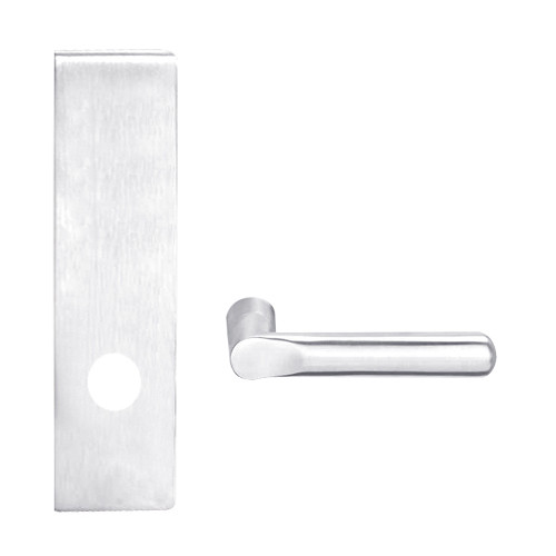 L9440-18N-625 Schlage L Series Privacy with Deadbolt Commercial Mortise Lock with 18 Cast Lever Design in Bright Chrome