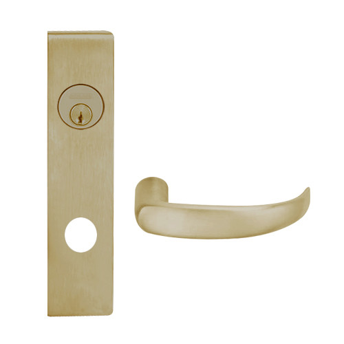 L9453L-17L-613 Schlage L Series Less Cylinder Entrance with Deadbolt Commercial Mortise Lock with 17 Cast Lever Design in Oil Rubbed Bronze