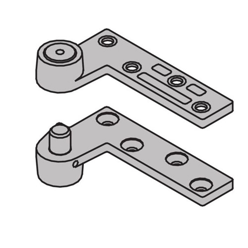 7222-TOP-US10-RH IVES 7222 3/4" Offset Top Pivot in Satin Bronze
