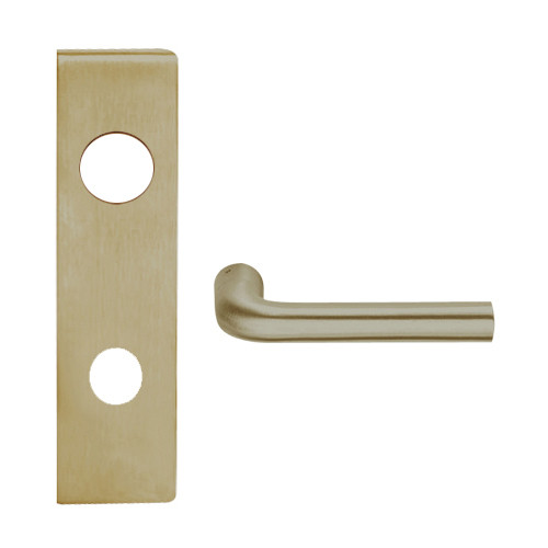 L9480BD-02N-613 Schlage L Series Storeroom with Deadbolt Commercial Mortise Lock with 02 Cast Lever Prepped for SFIC in Oil Rubbed Bronze