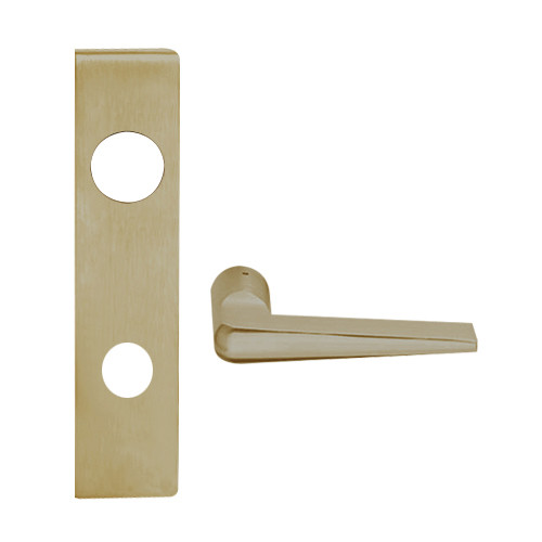 L9480BD-05L-613 Schlage L Series Storeroom with Deadbolt Commercial Mortise Lock with 05 Cast Lever Prepped for SFIC in Oil Rubbed Bronze