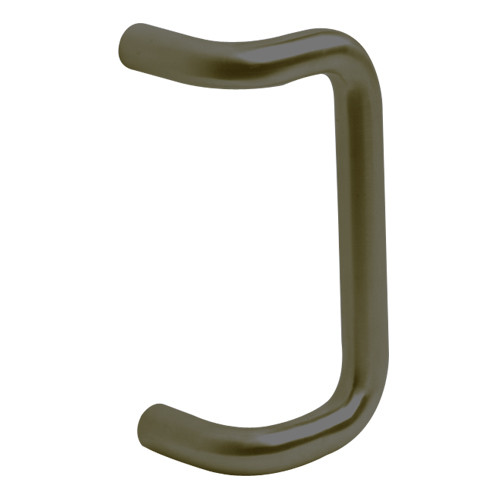 8190HD-10-US10B IVES 1" Round 90 Degree Offset Door 10" Pull in Oil Rubbed Bronze