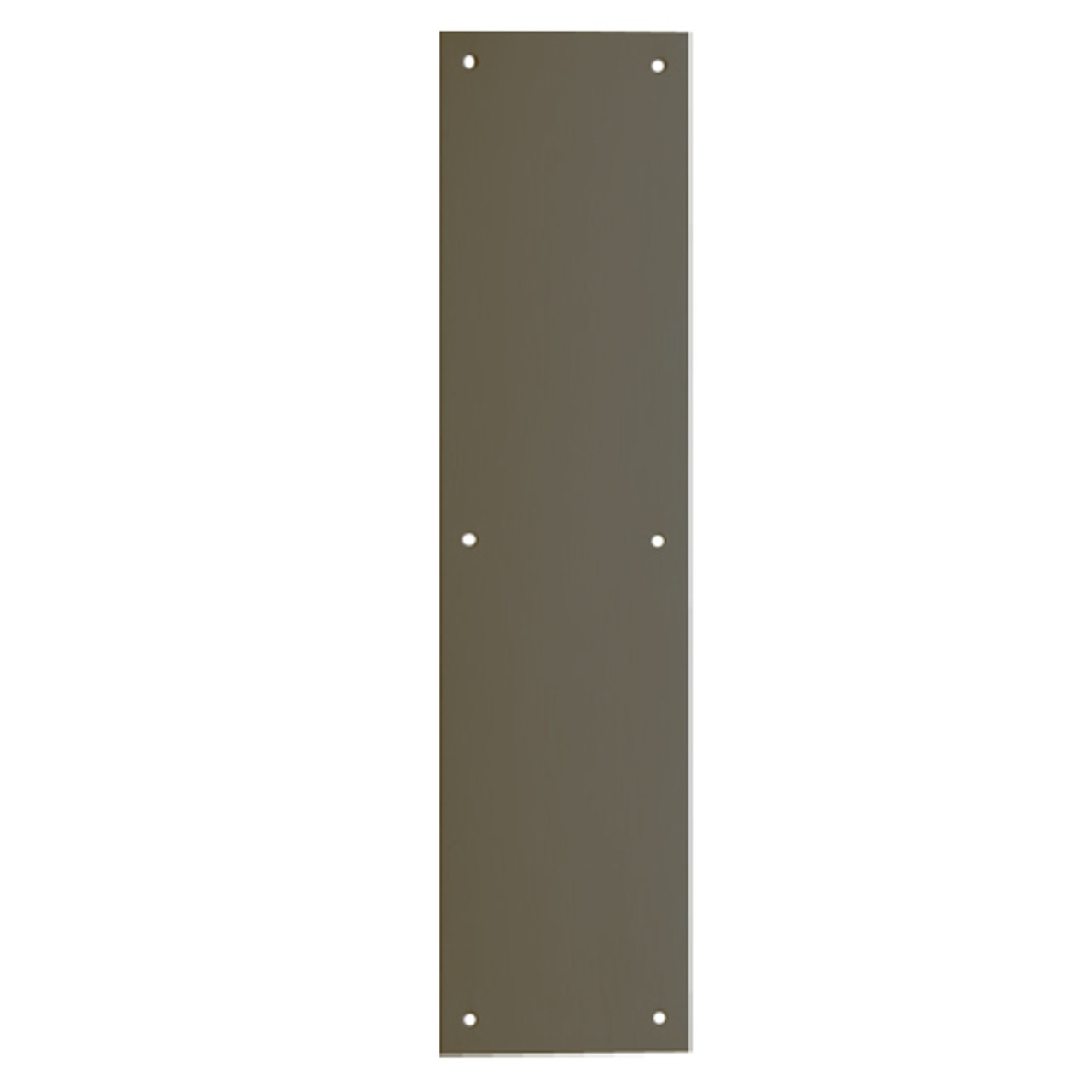 8200-US10B-4x16 IVES Architectural Door Trim 4x16 Inch Push Plate in Oil Rubbed Bronze