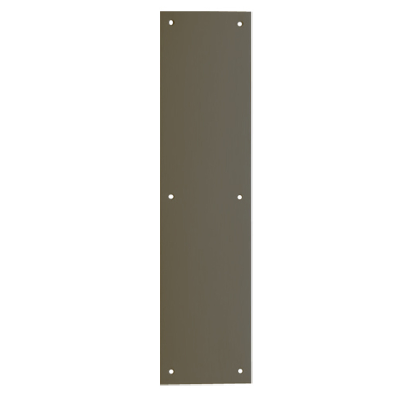 8200-US10B-6x16 IVES Architectural Door Trim 6x16 Inch Push Plate in Oil Rubbed Bronze