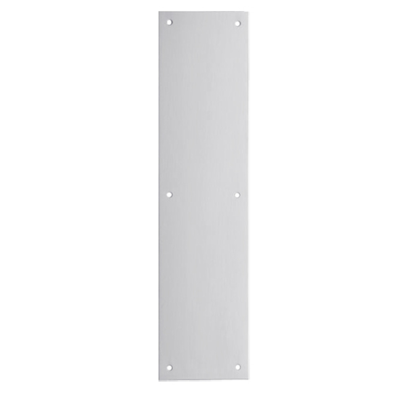 8200-US26D-6x16 IVES Architectural Door Trim 6x16 Inch Push Plate in Satin Chrome