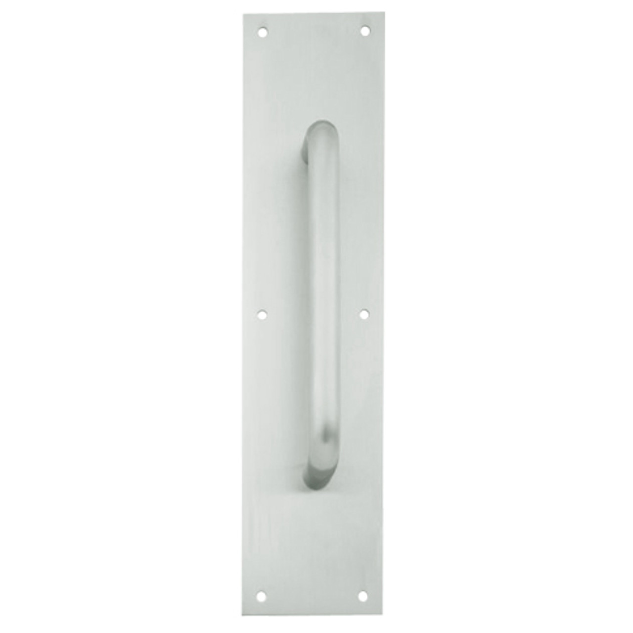 8302-6-US15-4x16 IVES Architectural Door Trim 4x16 Inch Pull Plate in Satin Nickel