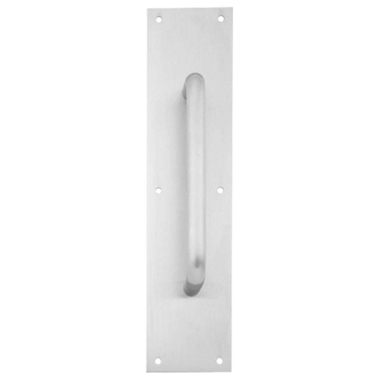 8302-6-US28-4x16 IVES Architectural Door Trim 4x16 Inch Pull Plate in Aluminum