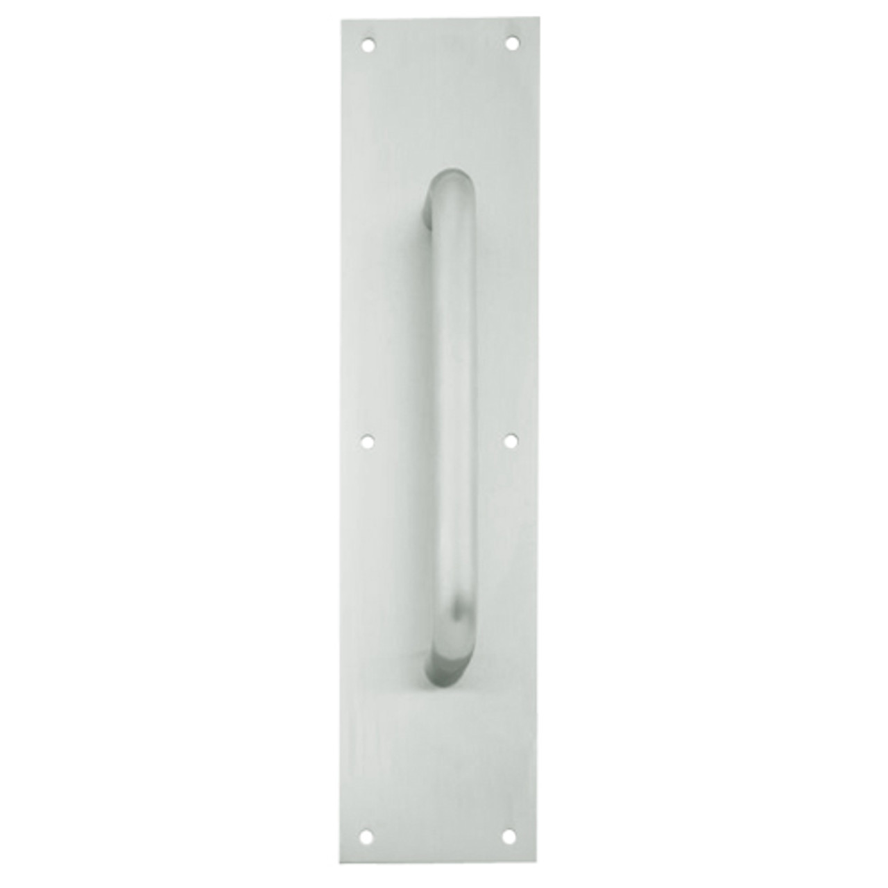 8302-6-US15-6x16 IVES Architectural Door Trim 6x16 Inch Pull Plate in Satin Nickel