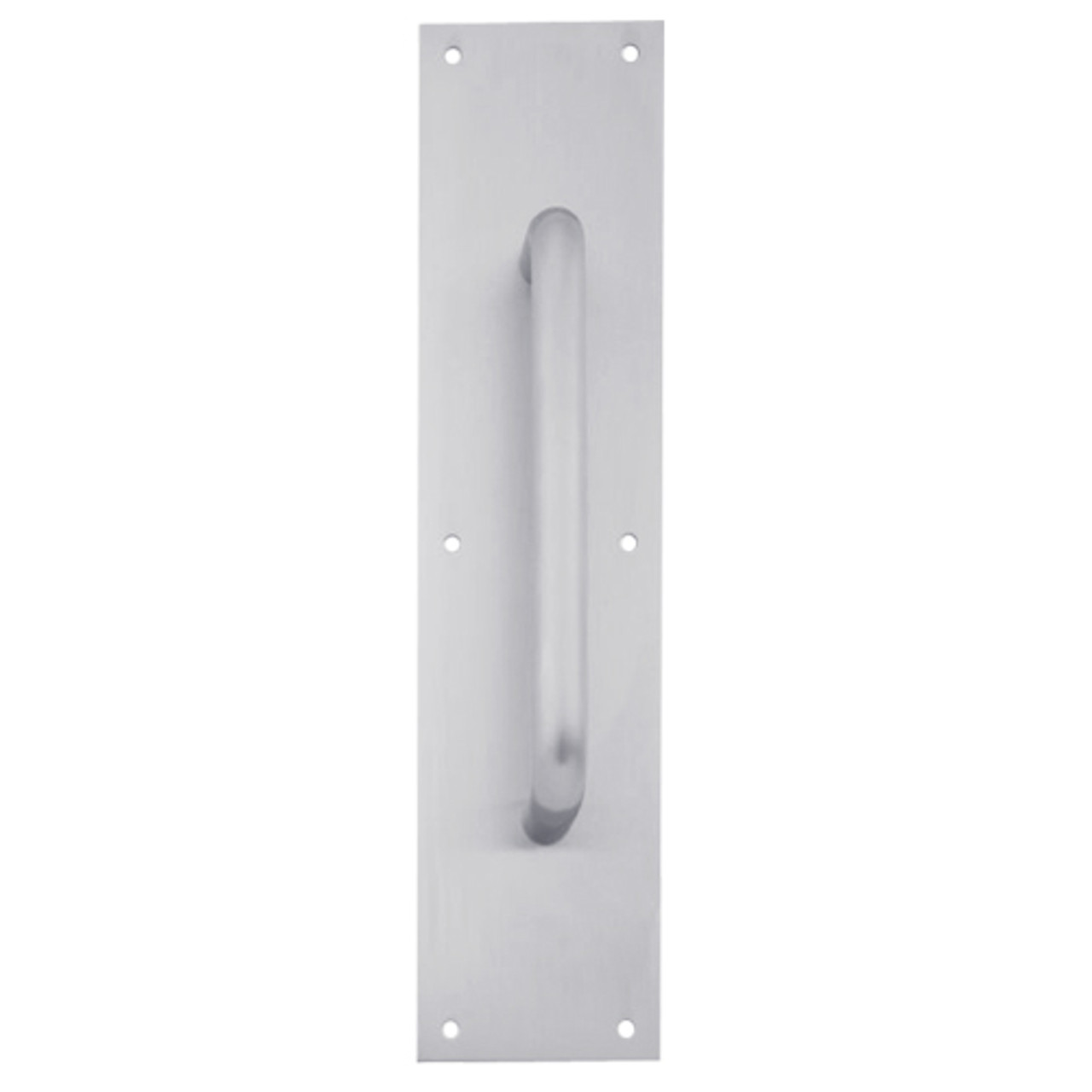 8302-8-US26D-3-5x15 IVES Architectural Door Trim 3.5x15 Inch Pull Plate in Satin Chrome