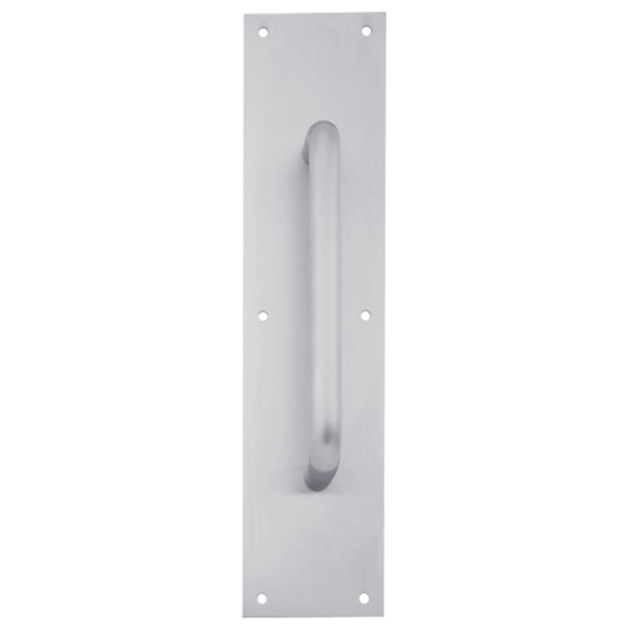 8302-8-US26D-6x16 IVES Architectural Door Trim 6x16 Inch Pull Plate in Satin Chrome