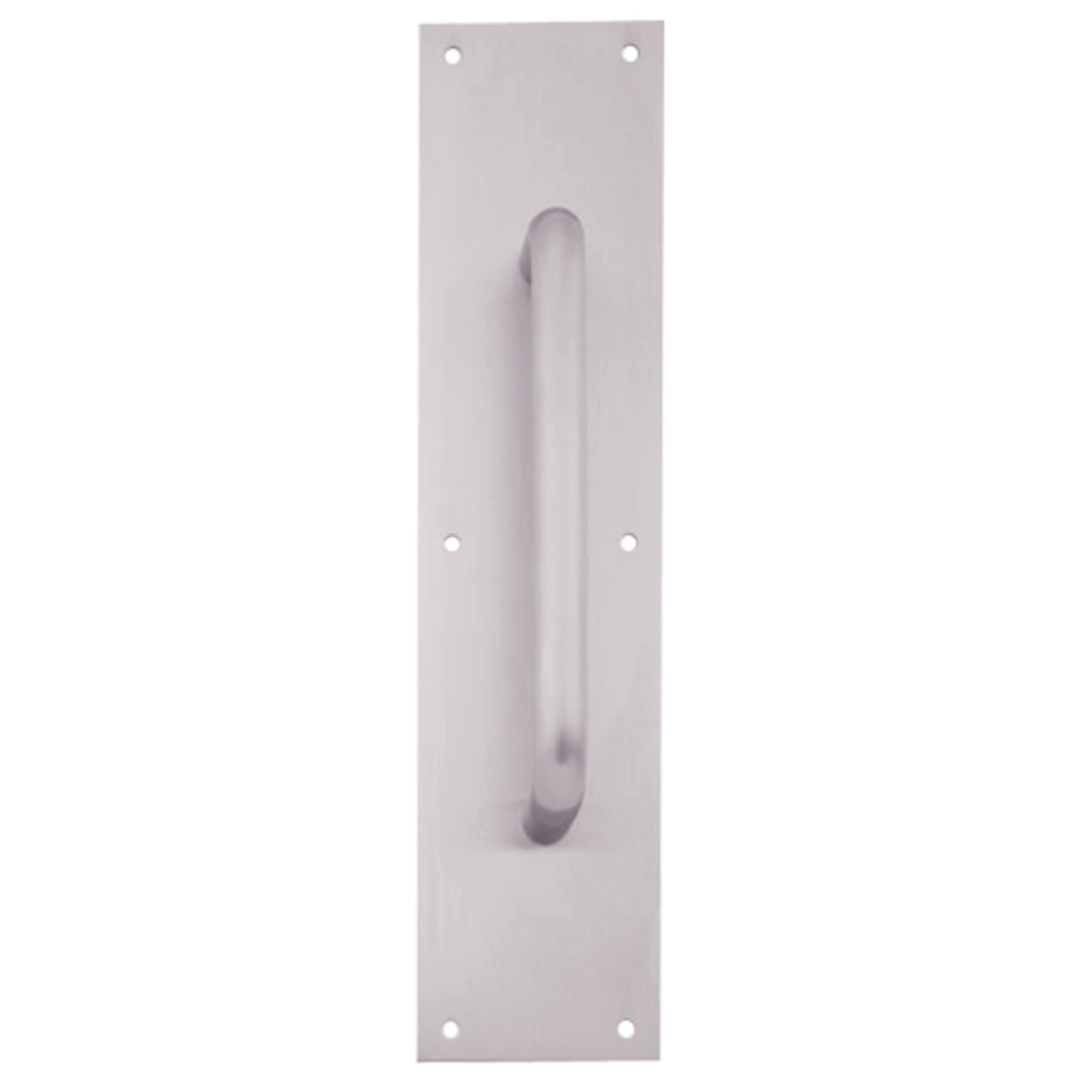 8302-10-US32D-3-5x15 IVES Architectural Door Trim 3.5x15 Inch Pull Plate in Satin Stainless Steel