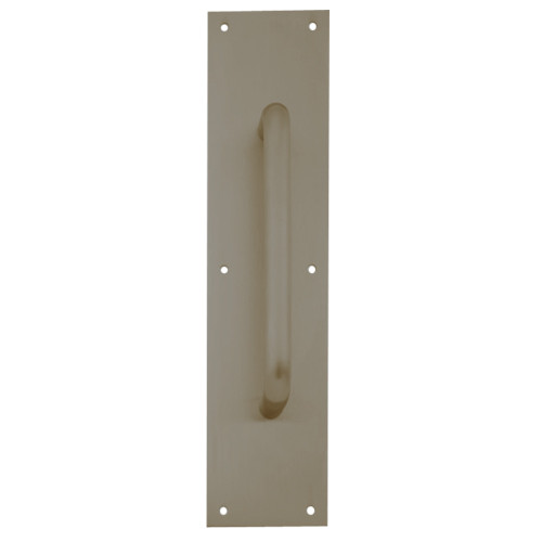 8302-10-US10B-4x16 IVES Architectural Door Trim 4x16 Inch Pull Plate in Oil Rubbed Bronze