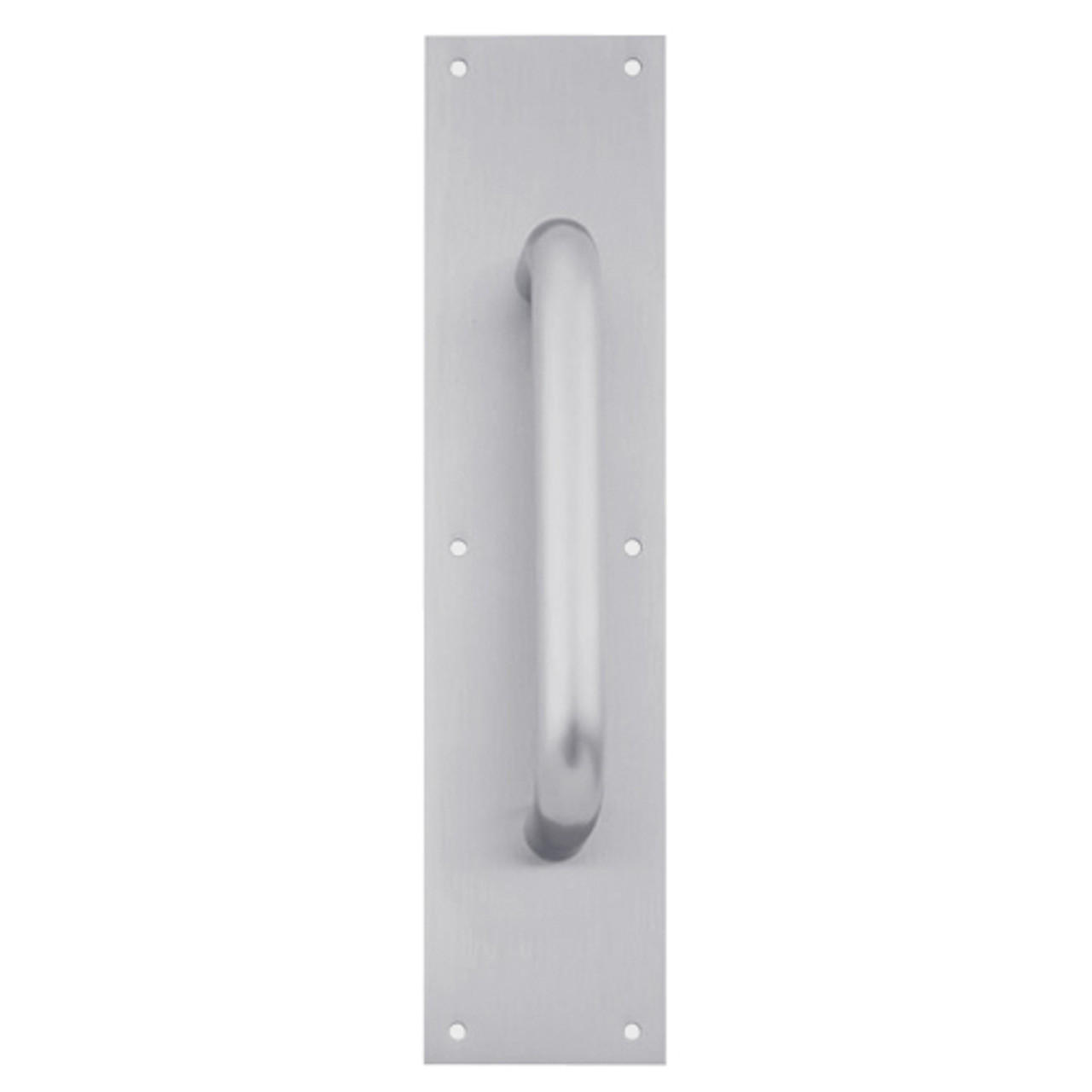 8303-8-US26D-4x16 IVES Architectural Door Trim 4x16 Inch Pull Plate in Satin Chrome