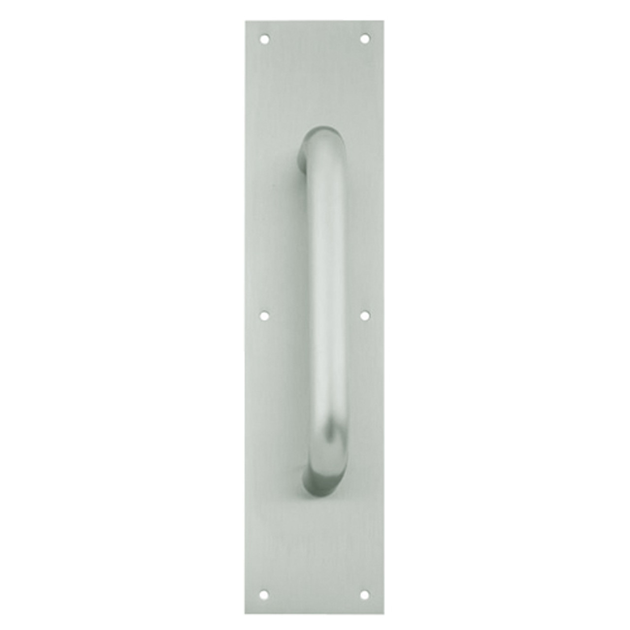 8303-8-US15-6x16 IVES Architectural Door Trim 6x16 Inch Pull Plate in Satin Nickel