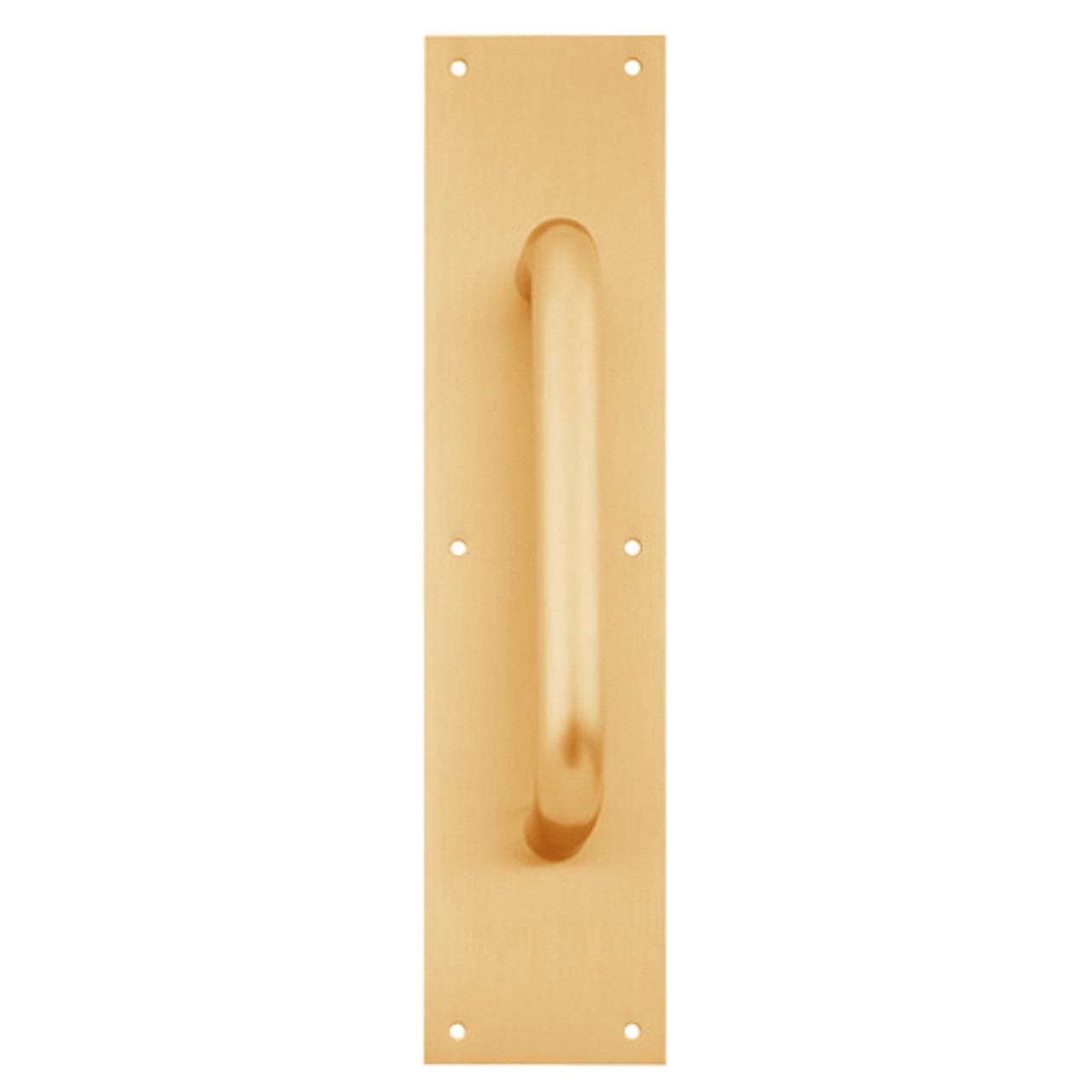 8303-10-US10-4x16 IVES Architectural Door Trim 4x16 Inch Pull Plate in Satin Bronze