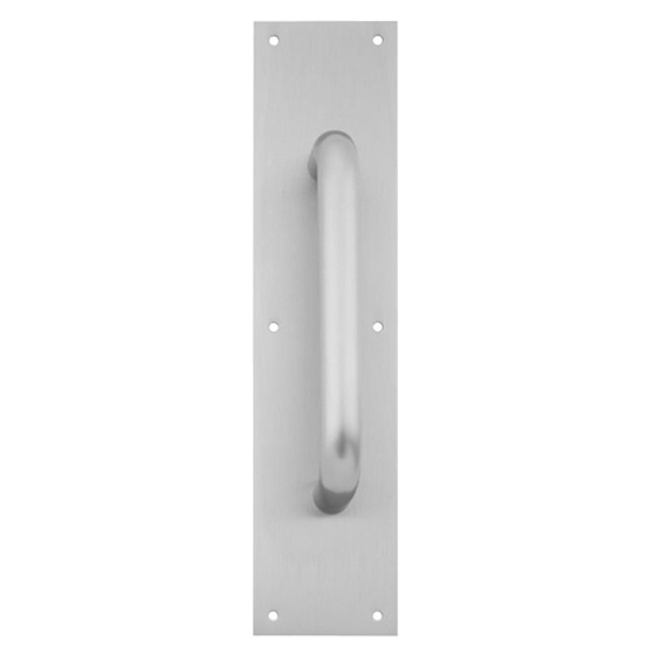 8303-10-US28-4x16 IVES Architectural Door Trim 4x16 Inch Pull Plate in Aluminum