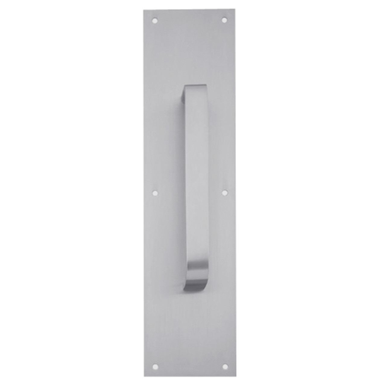 8305-6-US26D-4x16 IVES Architectural Door Trim 4x16 Inch Pull Plate in Satin Chrome