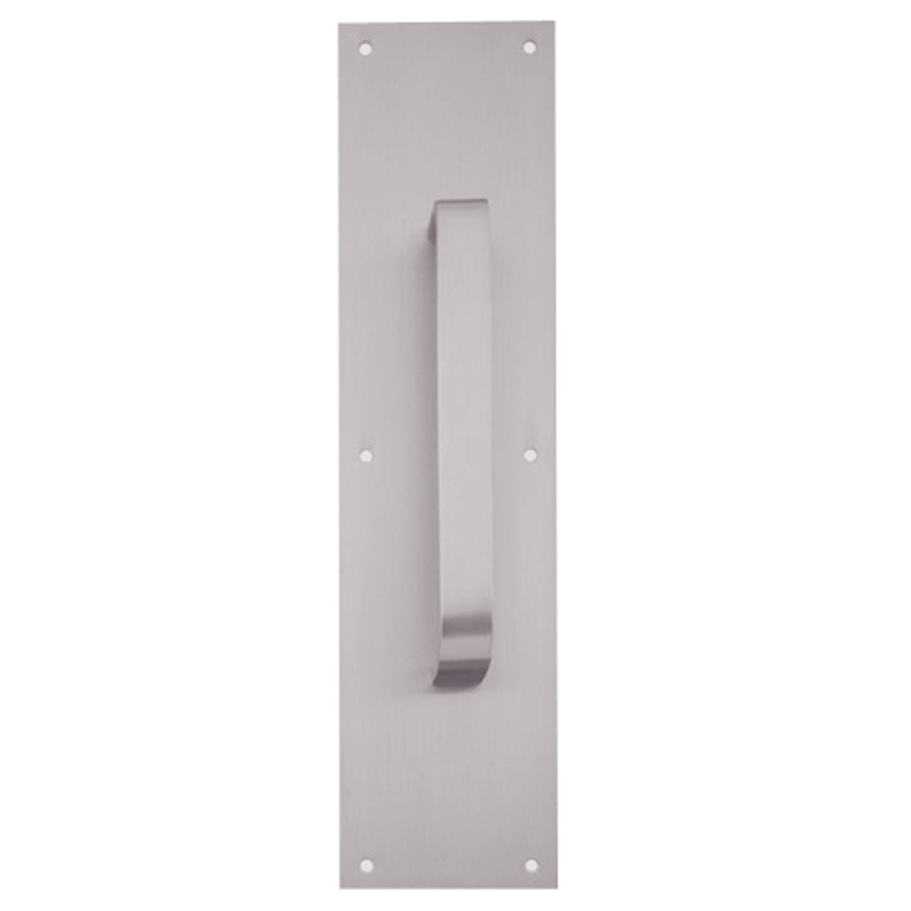 8305-8-US32D-4x16 IVES Architectural Door Trim 4x16 Inch Pull Plate in Satin Stainless Steel