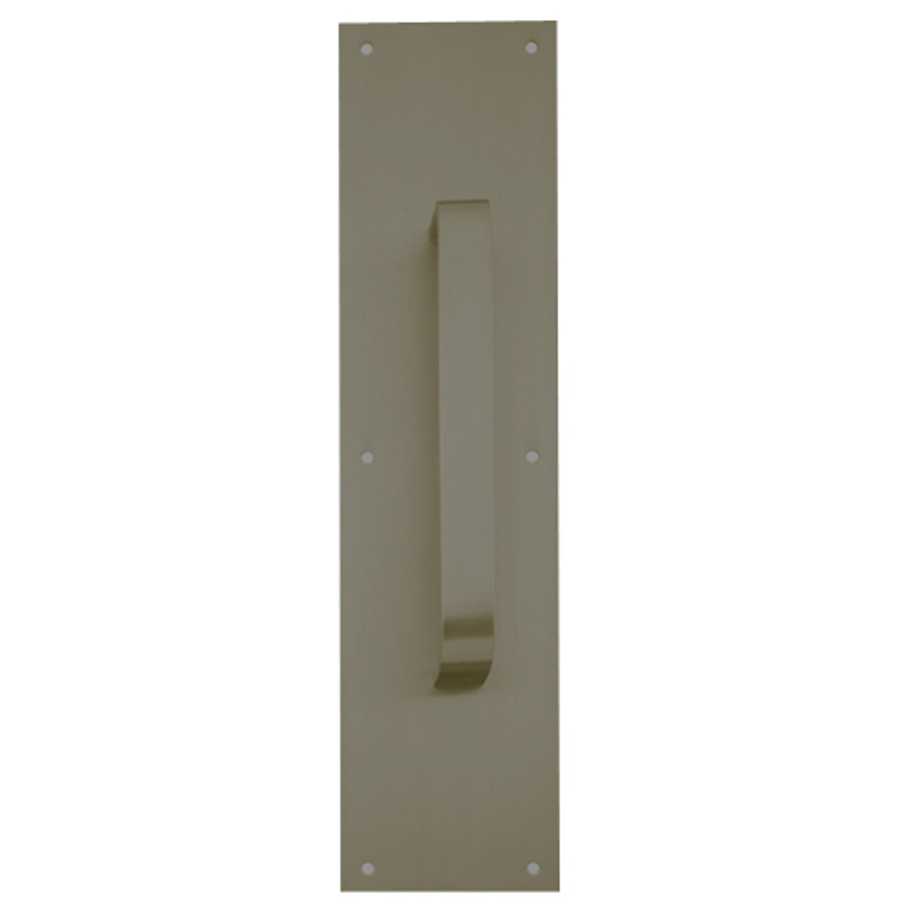 8305-10-US10B-4x16 IVES Architectural Door Trim 4x16 Inch Pull Plate in Oil Rubbed Bronze