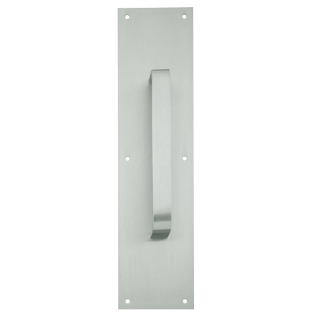 8305-10-US15-6x16 IVES Architectural Door Trim 6x16 Inch Pull Plate in Satin Nickel