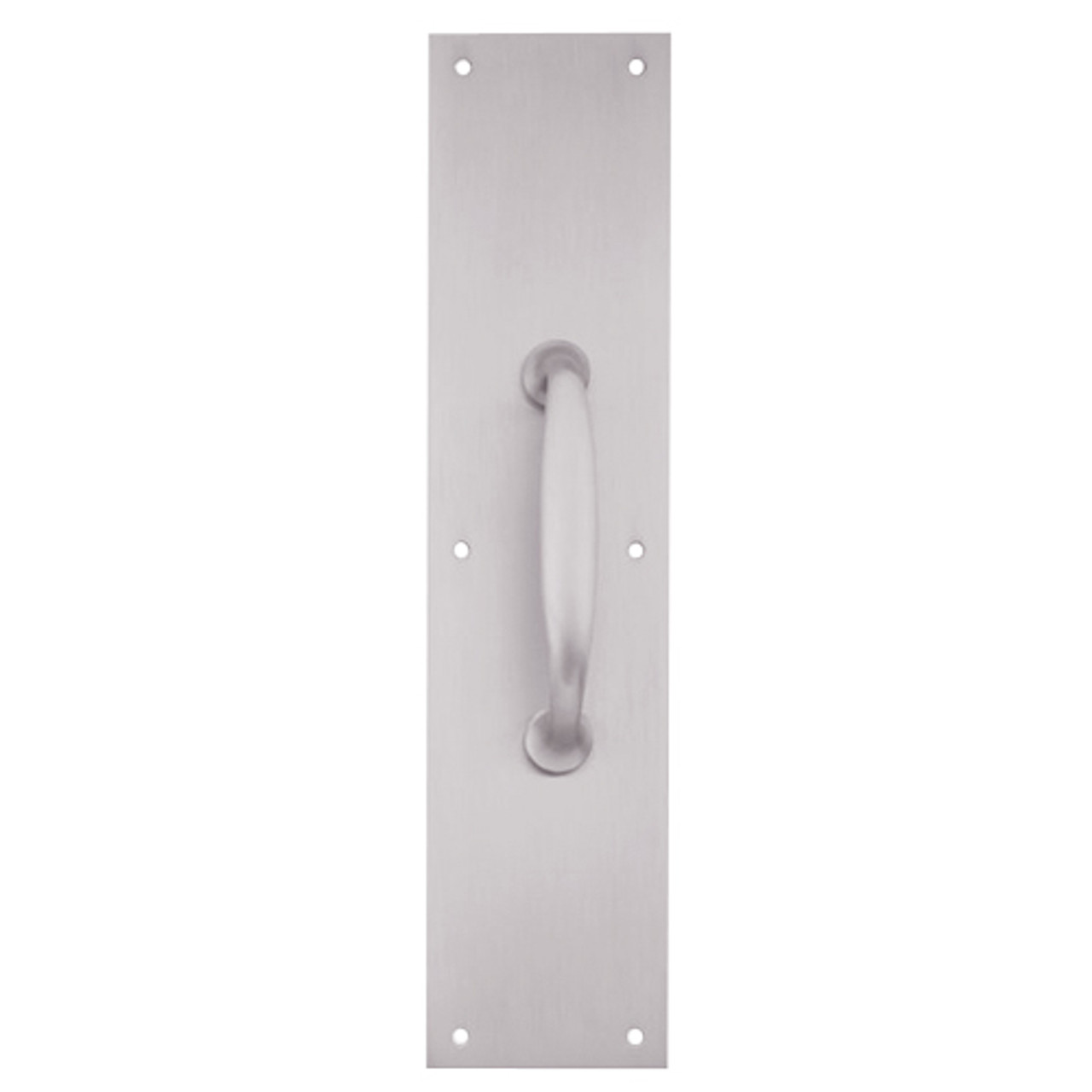 8311-5-US32D-3-5x15 IVES Architectural Door Trim 3.5x15 Inch Pull Plate in Satin Stainless Steel