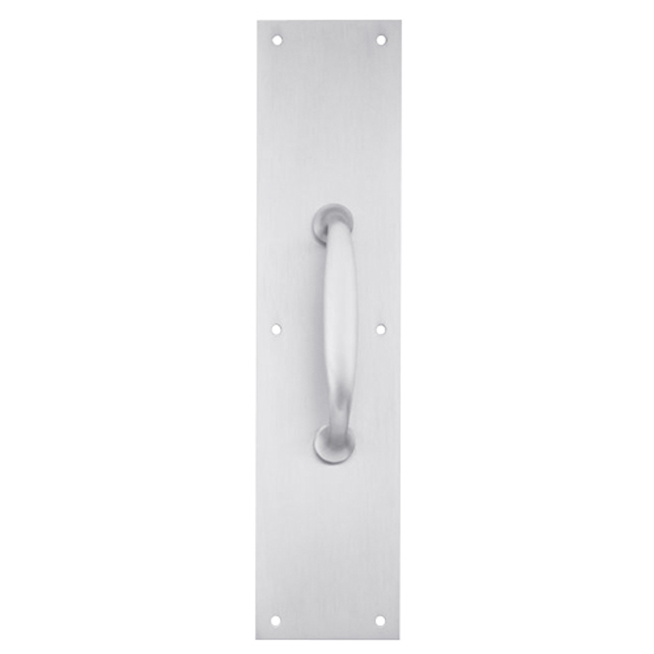 8311-5-US26-4x16 IVES Architectural Door Trim 4x16 Inch Pull Plate in Bright Chrome