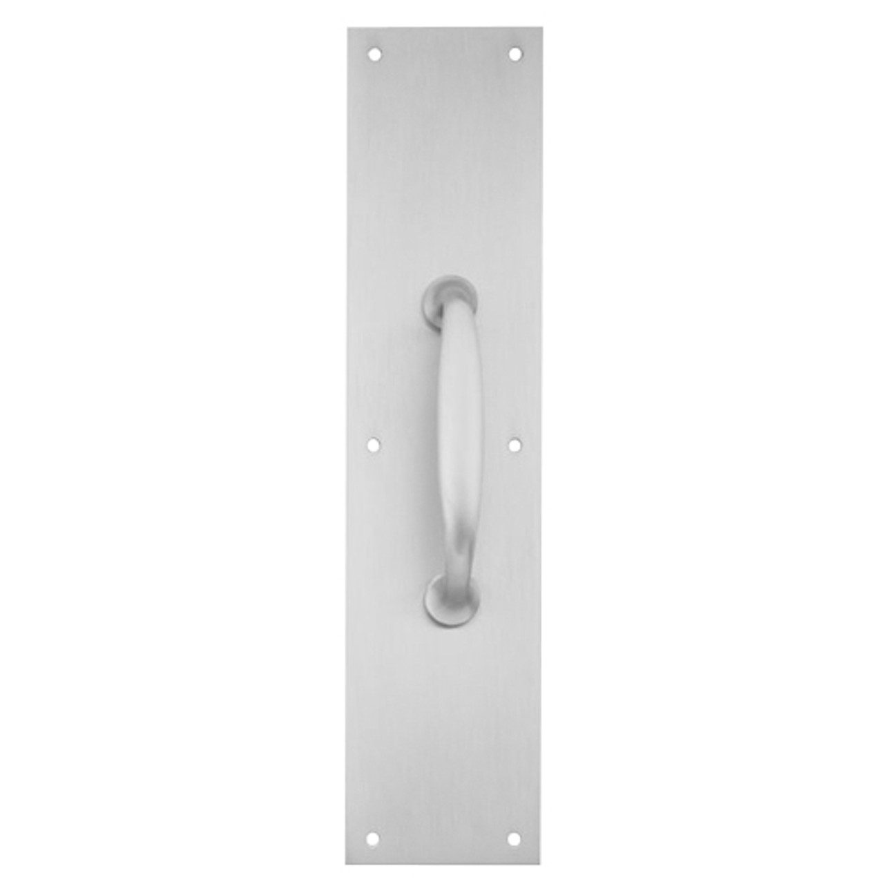 8311-5-US28-6x16 IVES Architectural Door Trim 6x16 Inch Pull Plate in Aluminum