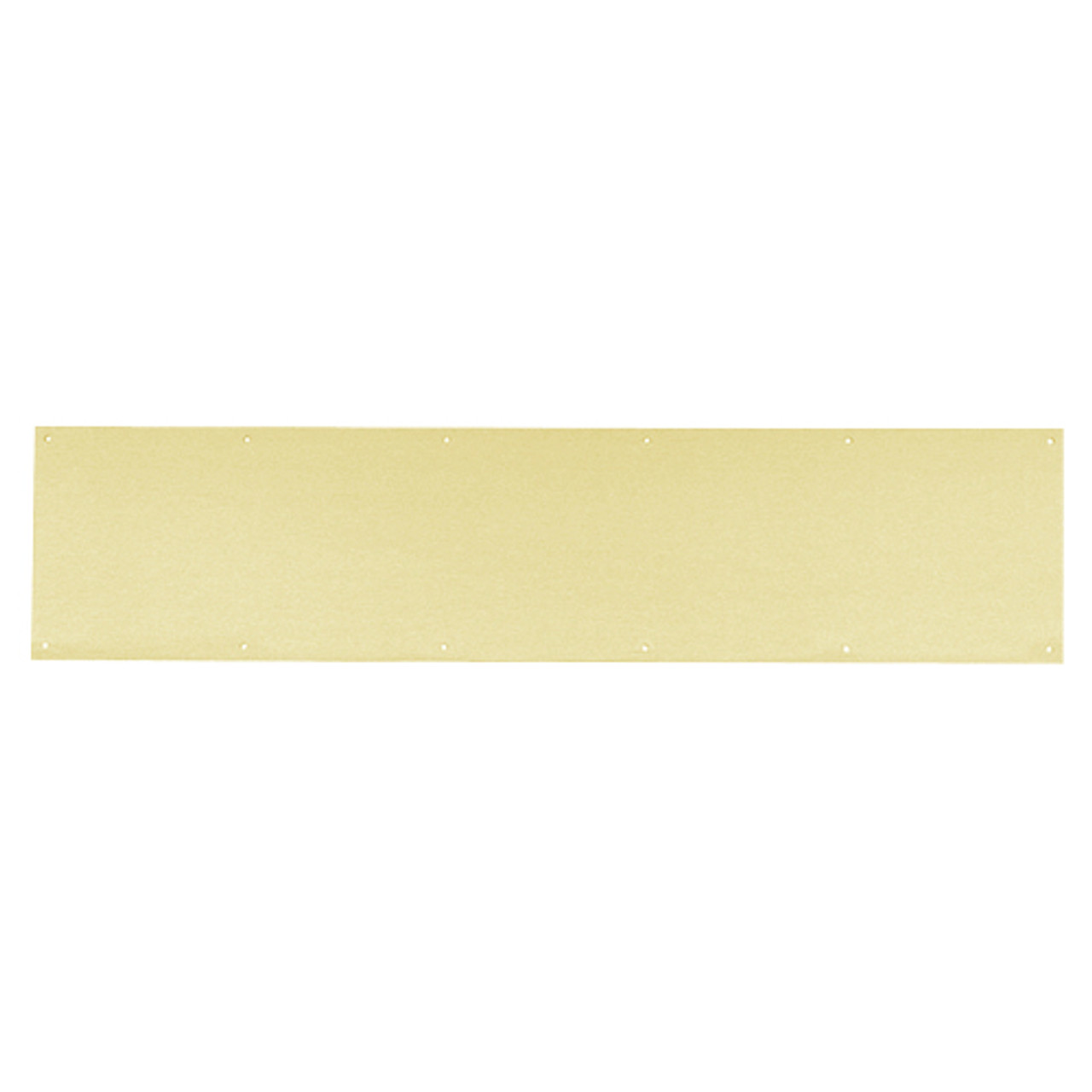 8400-US4-6x46-B-CS Ives 8400 Series Protection Plate in Satin Brass