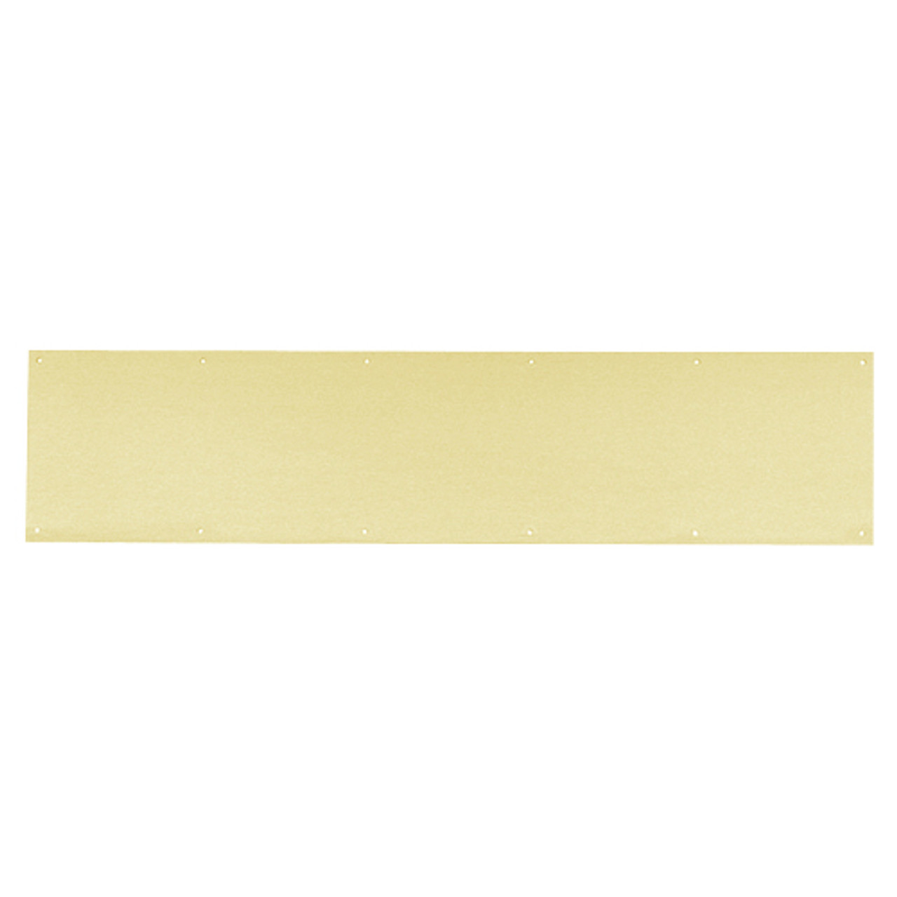 8400-US4-24x34-B-CS Ives 8400 Series Protection Plate in Satin Brass