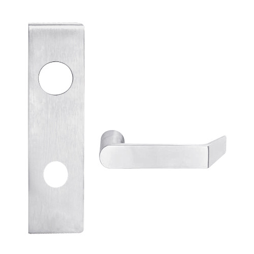 L9080R-06N-626 Schlage L Series Storeroom Commercial Mortise Lock with 06 Cast Lever Design and Full Size Core in Satin Chrome