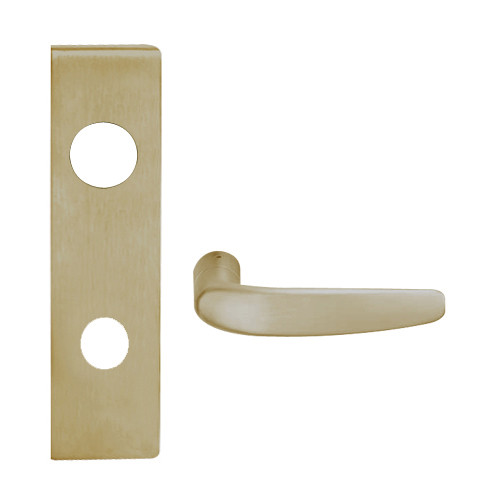 L9080R-07N-613 Schlage L Series Storeroom Commercial Mortise Lock with 07 Cast Lever Design and Full Size Core in Oil Rubbed Bronze