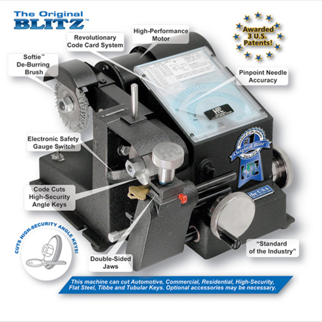 1200CMB240V HPC Original Blitz Code Machine