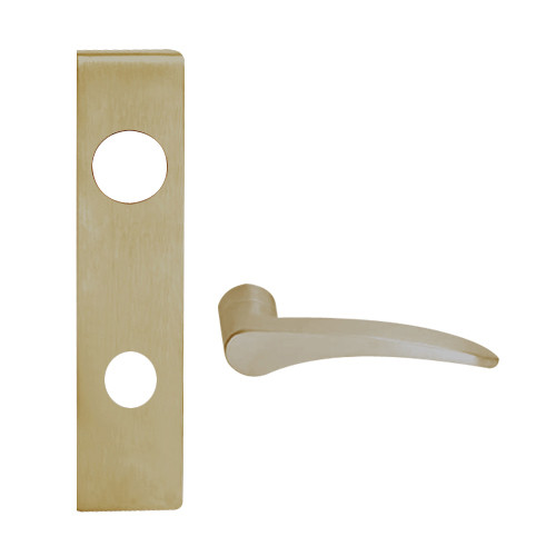 L9080R-12L-613-LH Schlage L Series Storeroom Commercial Mortise Lock with 12 Cast Lever Design and Full Size Core in Oil Rubbed Bronze