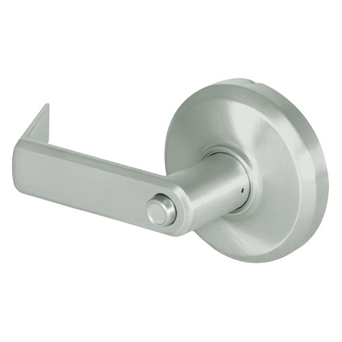 QCL240E619NS4FLR Stanley QCL200 Series Cylindrical Privacy Lock with Sierra Lever in Satin Nickel Finish