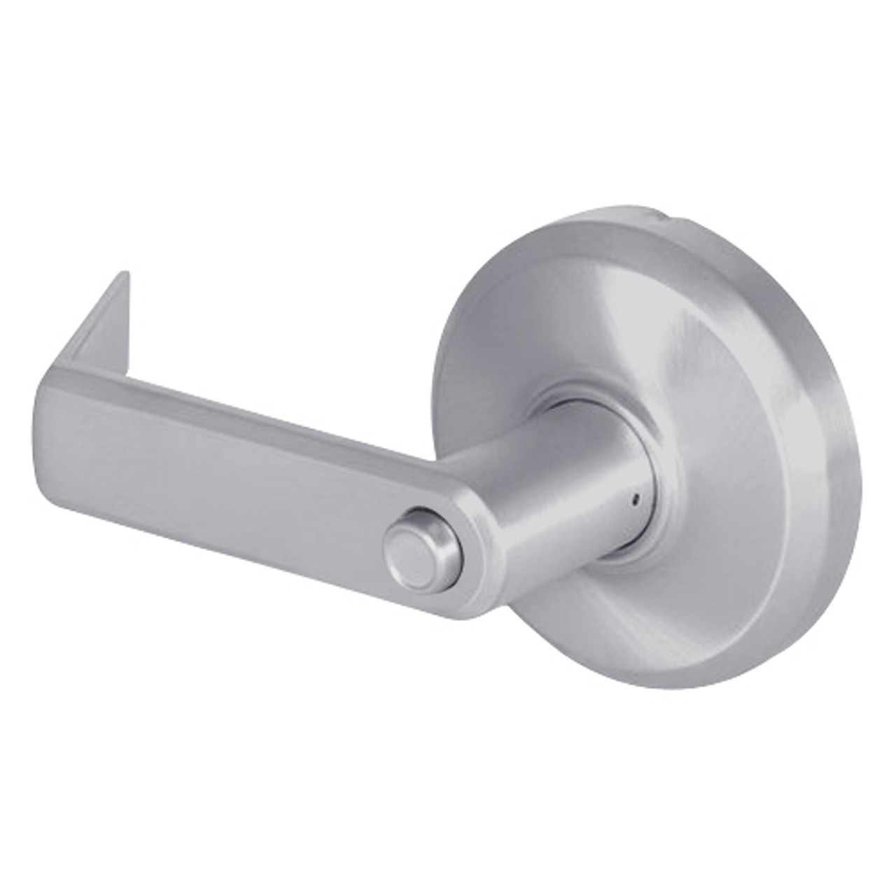 QCL240E626NOLFLS Stanley QCL200 Series Cylindrical Privacy Lock with Sierra Lever in Satin Chrome Finish QCL240E626NOLFLS Stanley QCL200 Series Cylindrical Privacy Lock with Sierra Lever in Satin Chrome Finish