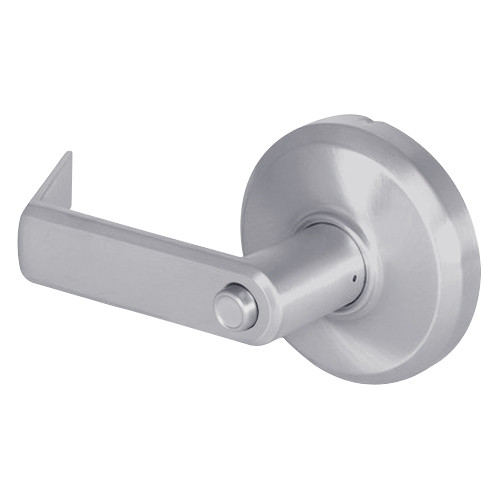 QCL240E626S8478S Stanley QCL200 Series Cylindrical Privacy Lock with Sierra Lever in Satin Chrome Finish
