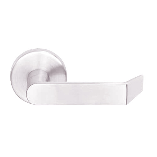 L9485P-06A-629-LH Schlage L Series Faculty Restroom Commercial Mortise Lock with 06 Cast Lever Design in Bright Stainless Steel