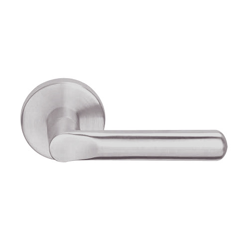 L9485J-18A-630-LH Schlage L Series Faculty Restroom Commercial Mortise Lock with 18 Cast Lever Design Prepped for FSIC in Satin Stainless Steel
