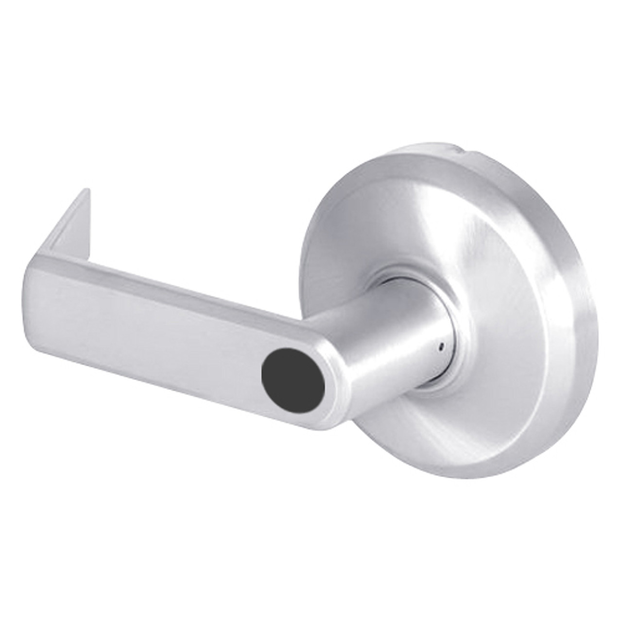 QCL254E625NS4FLRLC Stanley QCL200 Series Less Cylinder Corridor Lock with Sierra Lever in Bright Chrome Finish