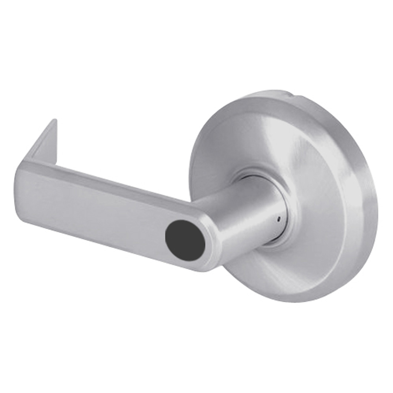 QCL254E626FR4478SSC Stanley QCL200 Series Ansi Strike Schlage "C" Corridor Lock with Sierra Lever in Satin Chrome Finish