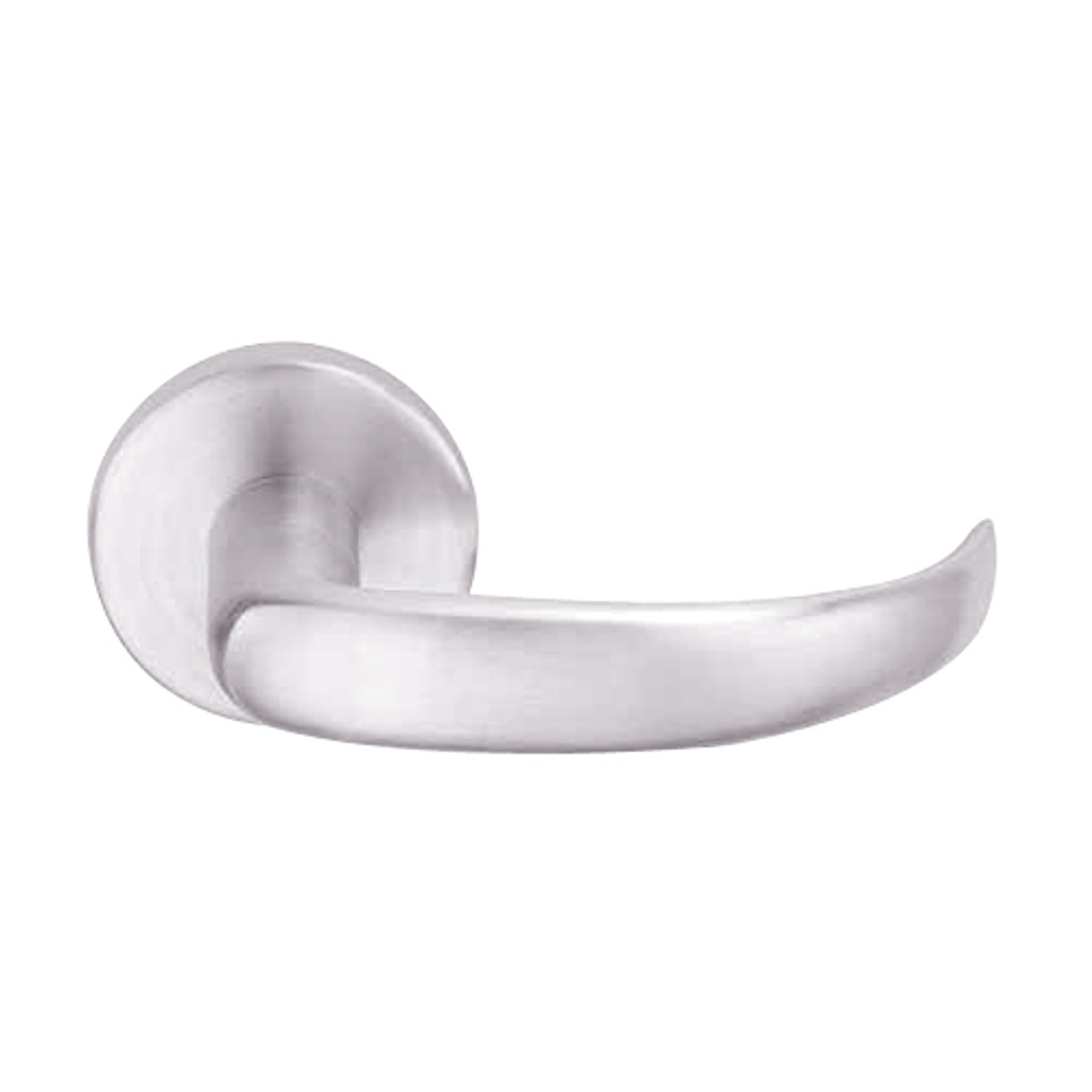 L9082R-17A-629 Schlage L Series Institution Commercial Mortise Lock with 17 Cast Lever Design and Full Size Core in Bright Stainless Steel