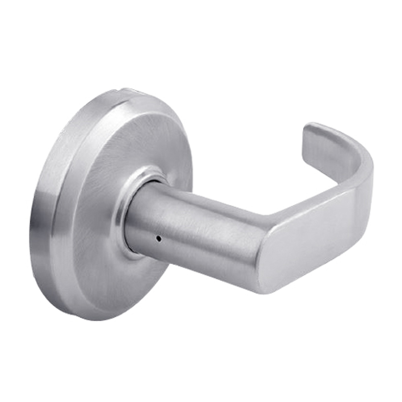 QCL240M626FR4118F Stanley QCL200 Series Cylindrical Privacy Lock with Summit Lever in Satin Chrome Finish