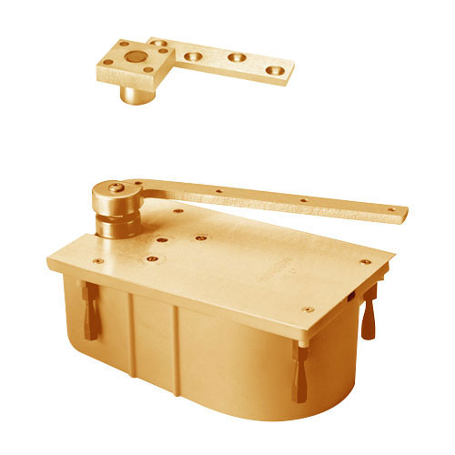 427-95N-LH-612 Rixson 427 Series Heavy Duty 3/4" Offset Hung Floor Closer in Satin Bronze