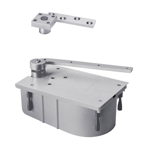 SC427-95S-RH-626 Rixson 427 Series Heavy Duty 3/4" Offset Hung Floor Closer in Satin Chrome Finish