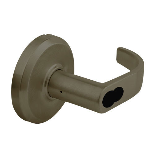 QCL261M613FR4NOSLC Stanley QCL200 Series Less Cylinder Classroom Lock with Summit Lever Prepped for SFIC in Oil Rubbed Bronze Finish
